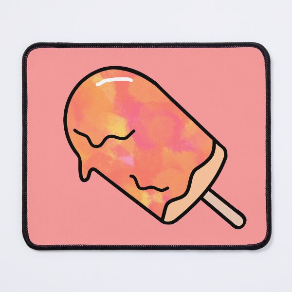 Item preview, Bright Orange Sherbert Popsicle designed and sold by ClearAndHappy.