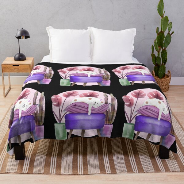 Item preview, Sleeping Cat on Pillows designed and sold by mando24895.