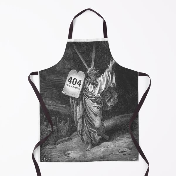 Item preview, Moses and 404 page not found designed and sold by ANIVERDOO.