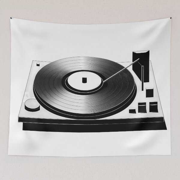Item preview, DJ Turntable - Music Lover's Art designed and sold by OzzFrequency.
