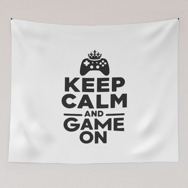 Item preview, Keep Calm and Game On designed and sold by Frank Ring.
