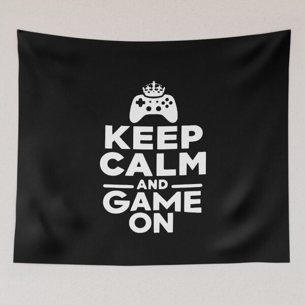 Item preview, Keep Calm and Game On designed and sold by Frank Ring.