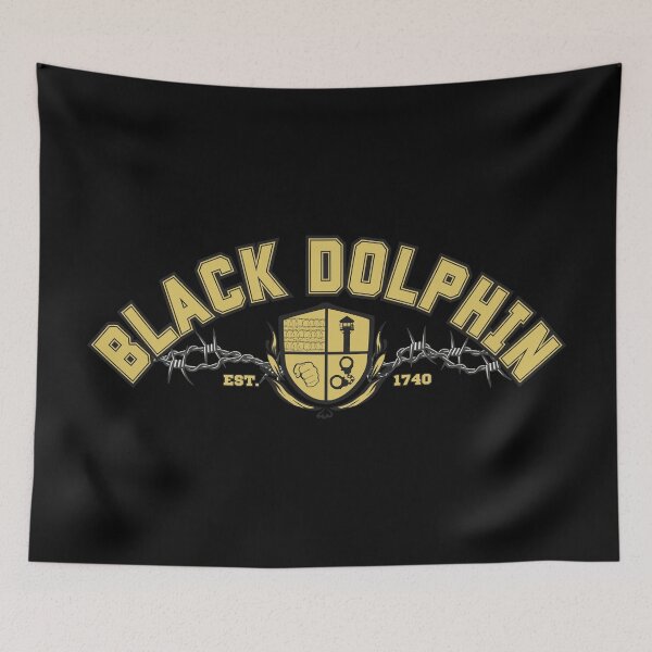 Item preview, Black Dolphin Prison “University,” Gold designed and sold by UNK-Fatigues.