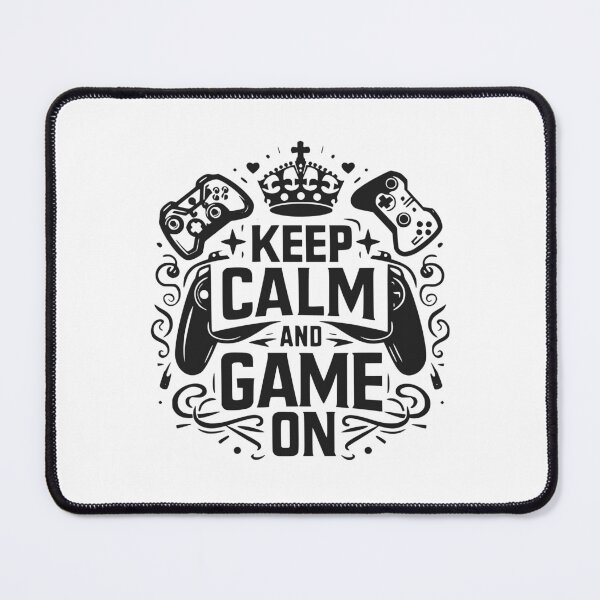 Item preview, Keep Calm and Game On designed and sold by Frank Ring.