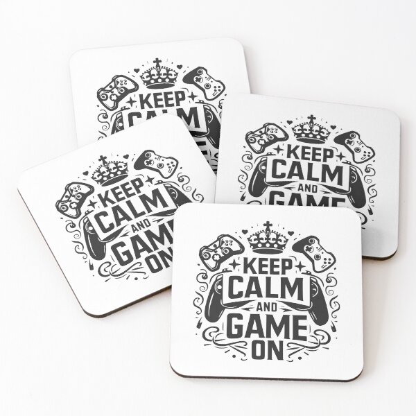 Item preview, Keep Calm and Game On designed and sold by Frank Ring.