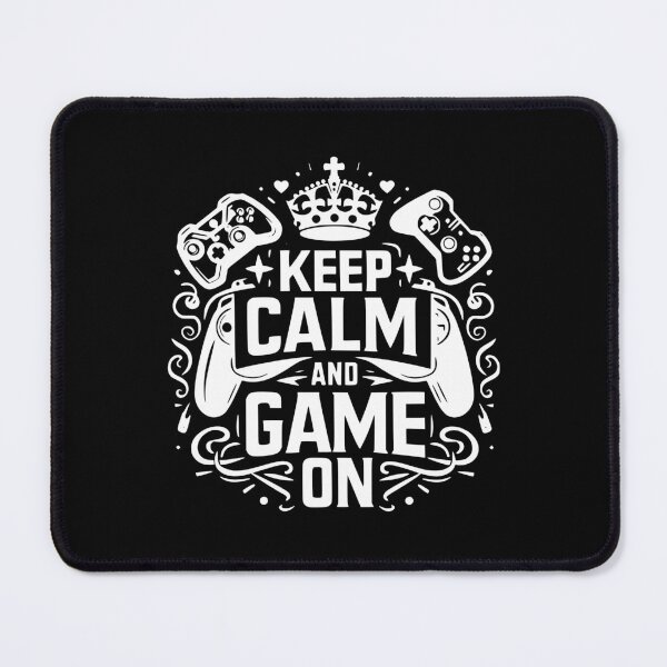 Item preview, Keep Calm and Game On designed and sold by Frank Ring.