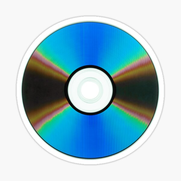Item preview, CD Sticker retro designed and sold by ComConCreations.
