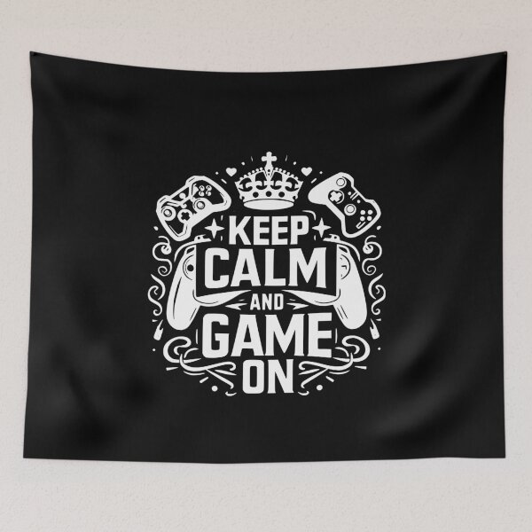 Item preview, Keep Calm and Game On designed and sold by Frank Ring.