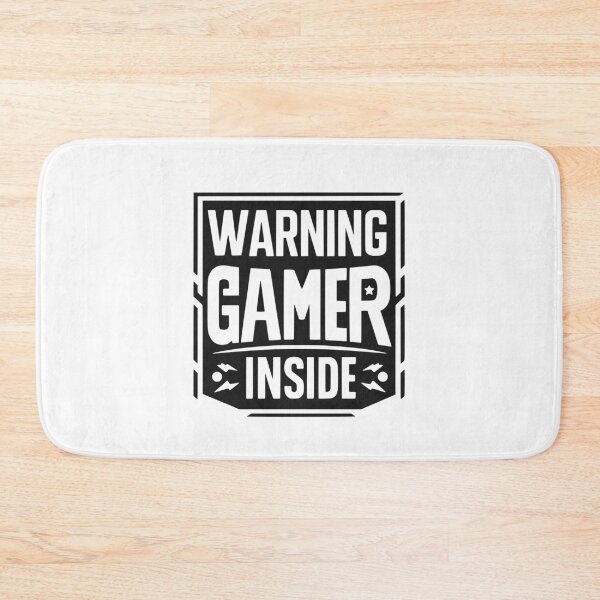 Item preview, Warning Gamer Inside designed and sold by Frank Ring.