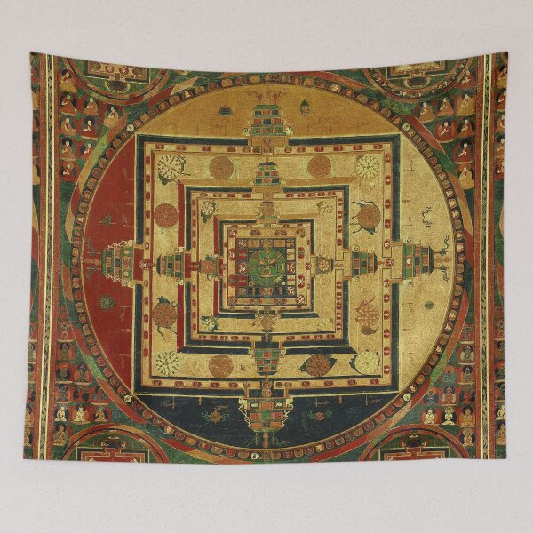 Item preview, Mandala 208 Kalachakra Buddhist Deity 1500s designed and sold by GuyBlank.