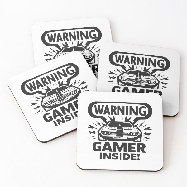 Item preview, Warning Gamer Inside designed and sold by Frank Ring.