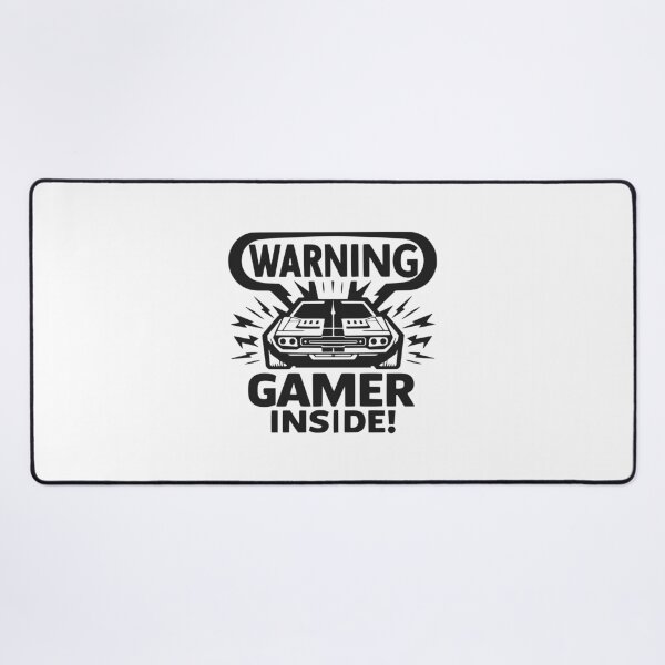 Item preview, Warning Gamer Inside designed and sold by Frank Ring.