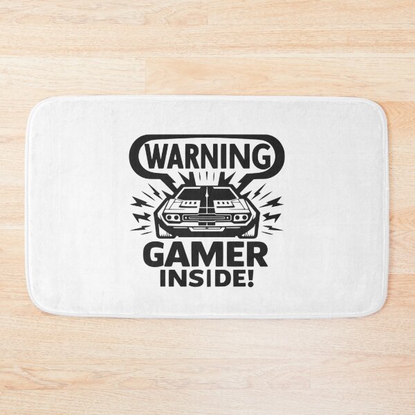 Item preview, Warning Gamer Inside designed and sold by Frank Ring.