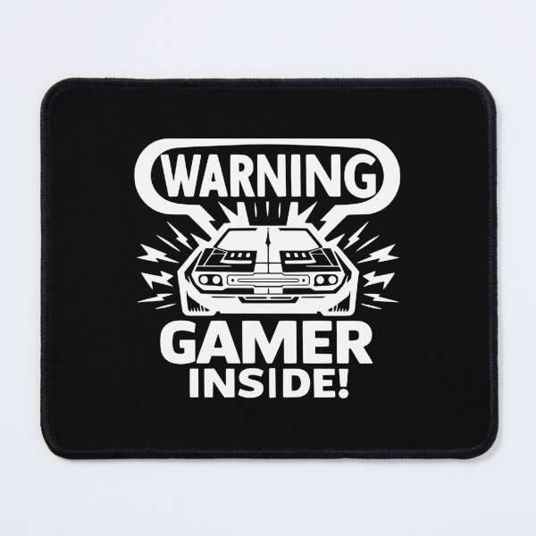 Item preview, Warning Gamer Inside designed and sold by Frank Ring.
