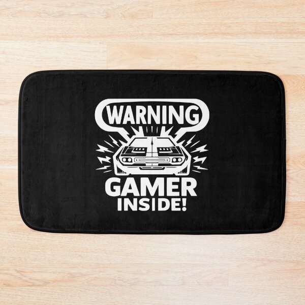 Item preview, Warning Gamer Inside designed and sold by Frank Ring.