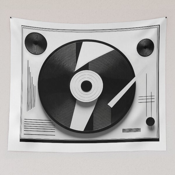 Item preview, DJ Turntable - Music Lover's Art designed and sold by OzzFrequency.