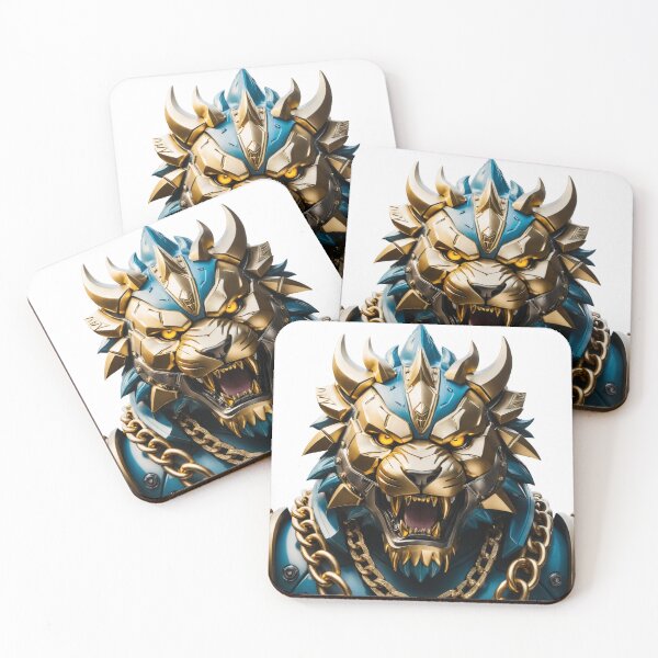 Item preview, Gold Mecha Lion  designed and sold by PopOptikal.