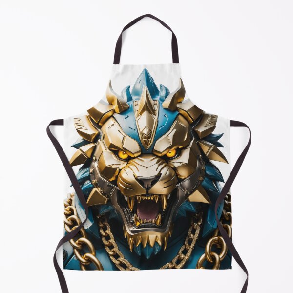 Item preview, Gold Mecha Lion  designed and sold by PopOptikal.