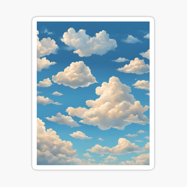 Item preview, Bewölkter Himmel designed and sold by Joman-art.
