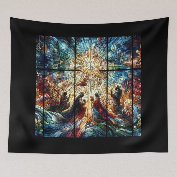 Item preview, Christmas Window 16 designed and sold by Sybille-Yates.