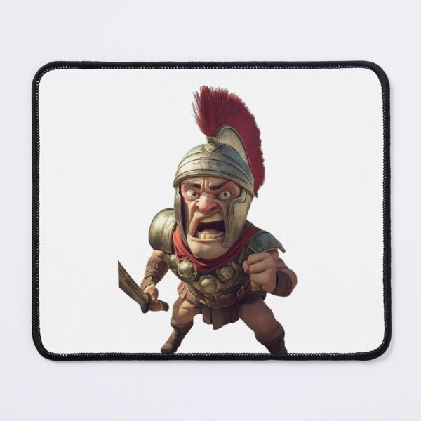 Item preview, Exaggerated Gladiator Training Soldiers - Humorous Caricature designed and sold by DrRoza.