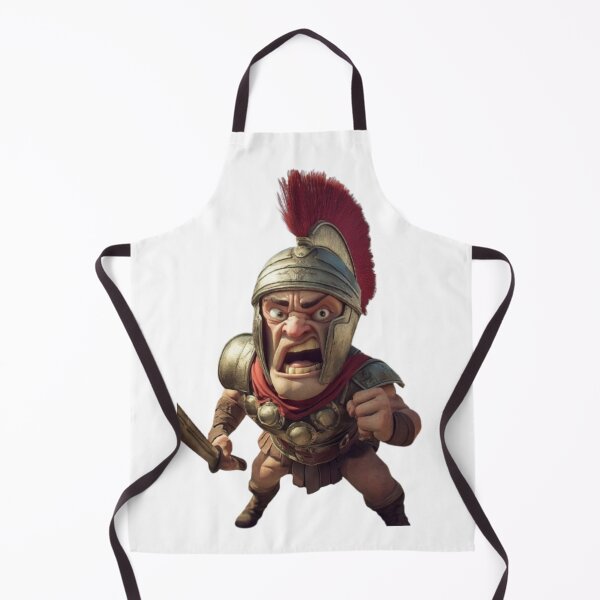 Item preview, Exaggerated Gladiator Training Soldiers - Humorous Caricature designed and sold by DrRoza.