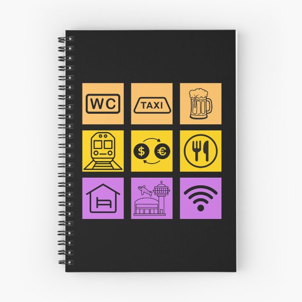 Item preview, Tourist Travel Icons for Easy Communication Abroad designed and sold by DiySystem.