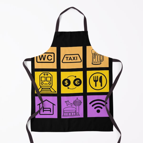 Item preview, Tourist Travel Icons for Easy Communication Abroad designed and sold by DiySystem.
