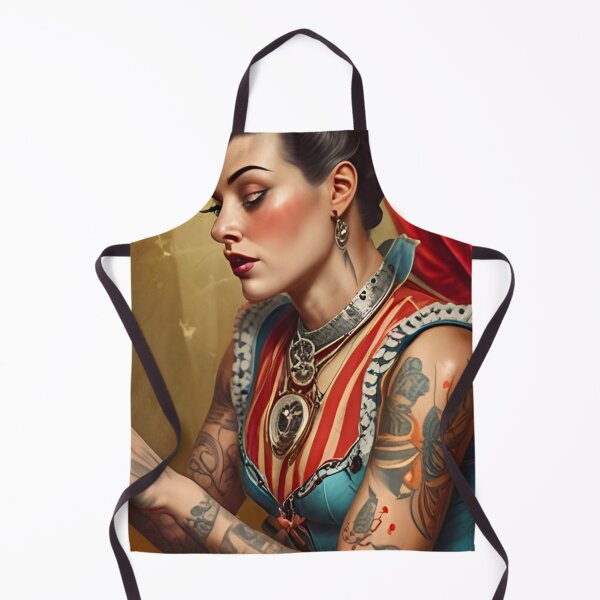 Item preview, Circus Sideshow Pinup  designed and sold by MatrixTattoo.