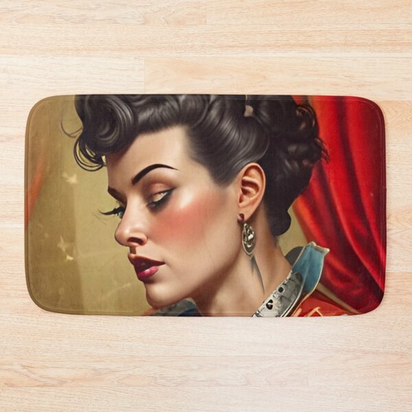 Item preview, Circus Sideshow Pinup  designed and sold by MatrixTattoo.