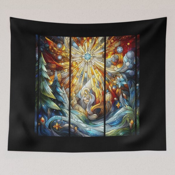 Item preview, Christmas Window 17 designed and sold by Sybille-Yates.