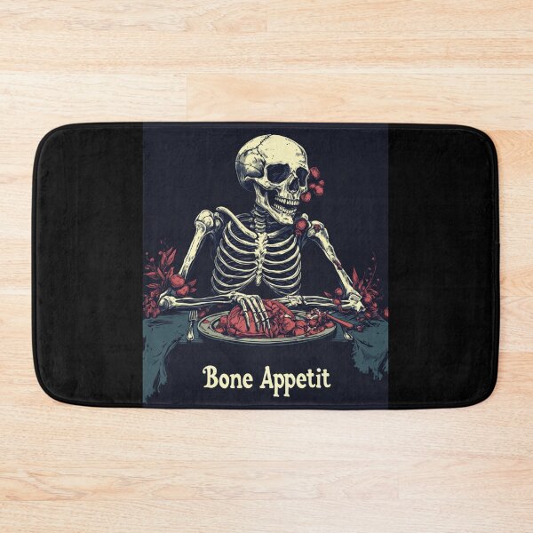 Item preview, Bone Appetit Halloween Skeleton designed and sold by StylishShirtsMk.