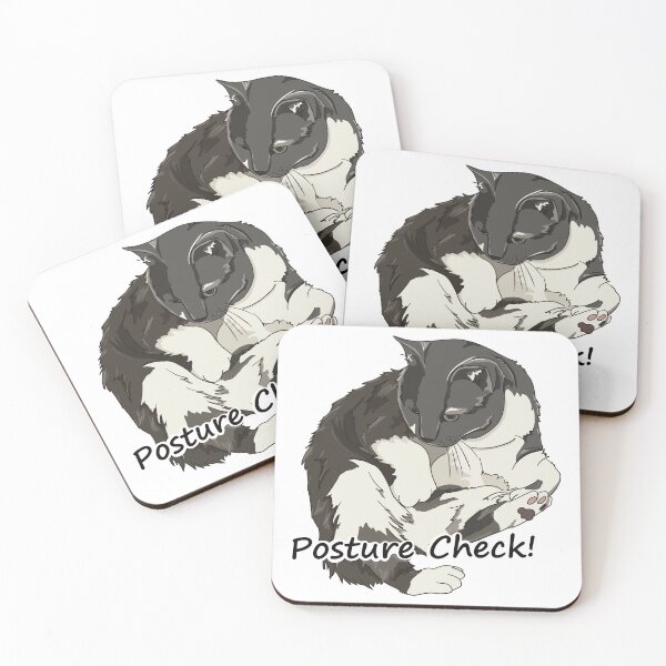 Item preview, Posture Check Cat designed and sold by FemaleWholesale.