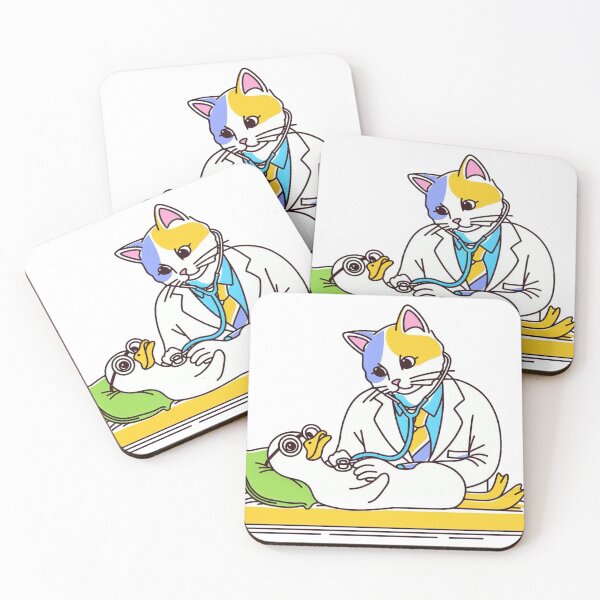 Item preview, Doctor cat and duck the patient  designed and sold by Wingies.