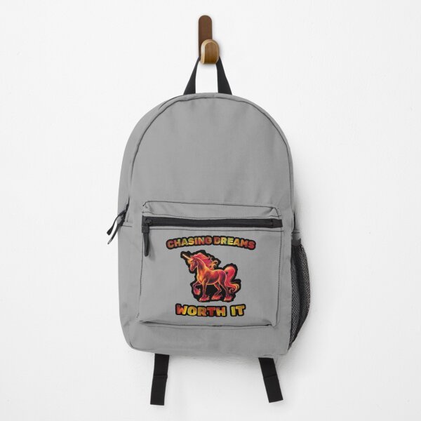 Item preview, Chasing Dreams Worth It - Red Fiery Unicorn Gifts designed and sold by FallenStarArt.
