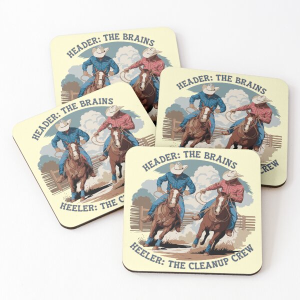 Item preview, Header: The Brains, Heeler: The Cleanup Crew designed and sold by vfxbear.