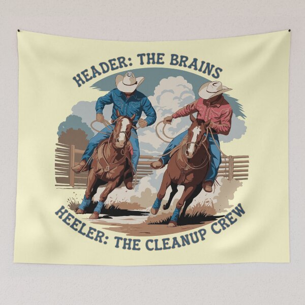 Item preview, Header: The Brains, Heeler: The Cleanup Crew designed and sold by vfxbear.
