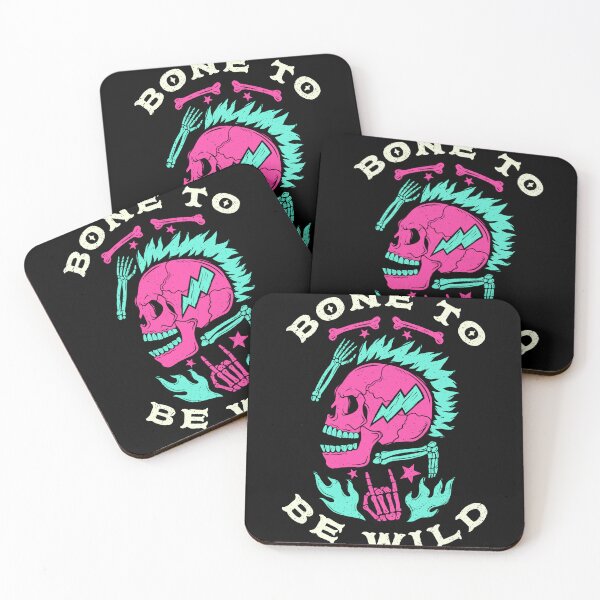 Item preview, Bone To Be Wild Skull Shirt designed and sold by MolfettaDesign.