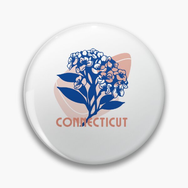 Item preview, Connecticut State Flower Mountain Laurel Classic T-shirt Sticker designed and sold by ThinkNature!.