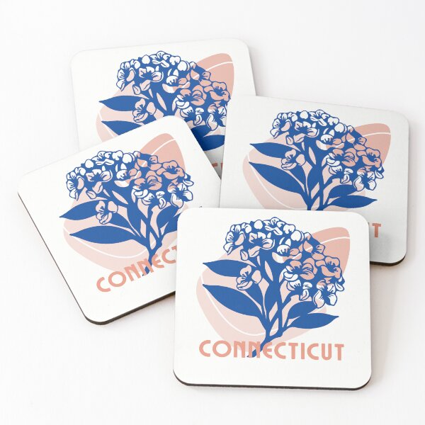 Item preview, Connecticut State Flower Mountain Laurel Classic T-shirt Sticker designed and sold by ThinkNature!.