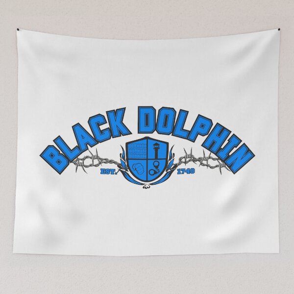 Item preview, Black Dolphin Prison “University,” Blue designed and sold by UNK-Fatigues.