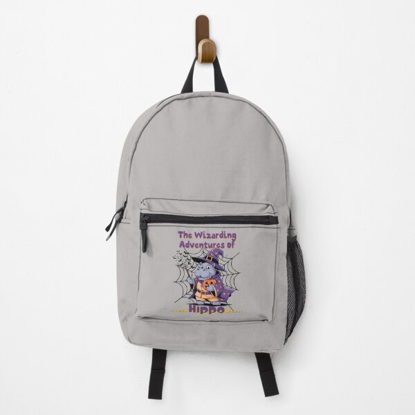 Item preview, Spooky Cute Hippo Halloween in Costume – Ideal for Animal and Wizard Lovers designed and sold by EwaVerse.