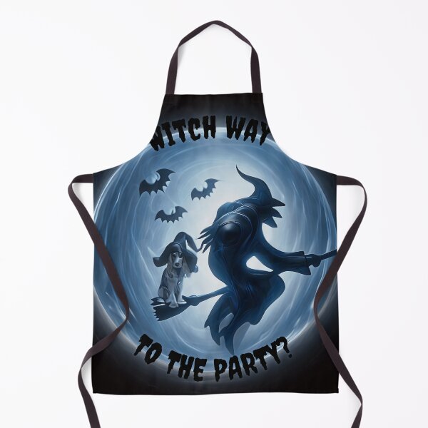Item preview, Witch Way to the Party? - Fun Halloween Art designed and sold by gleefulme.