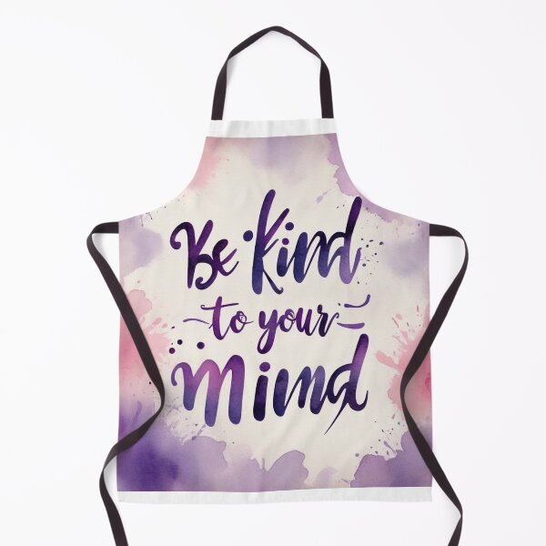 Item preview, Be Kind to Your Mind – Inspirational Hand-Lettering Design designed and sold by hjian8219.
