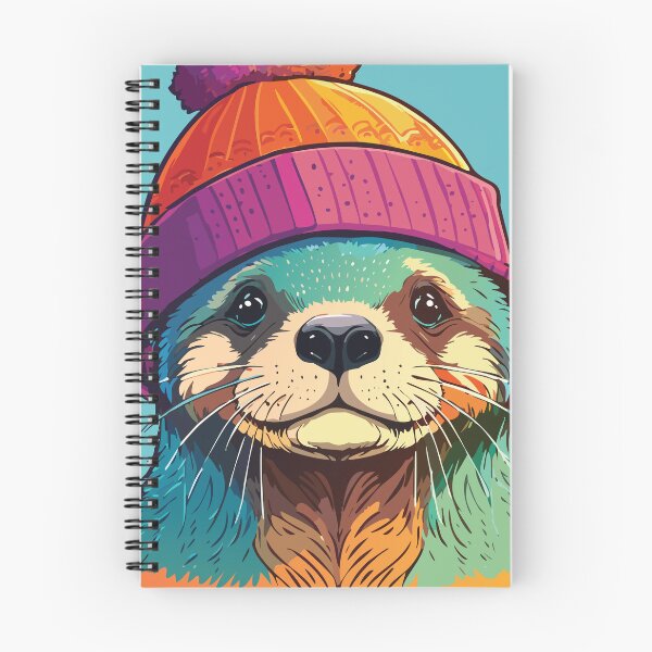 Item preview, Pop Art Sea Otter In a Beanie designed and sold by CosioInc.