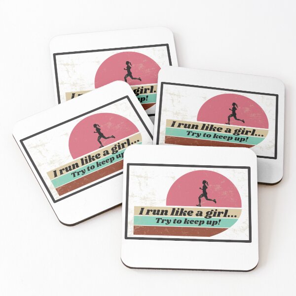 Item preview, I run like a girl...try to keep up!!  designed and sold by debward76.