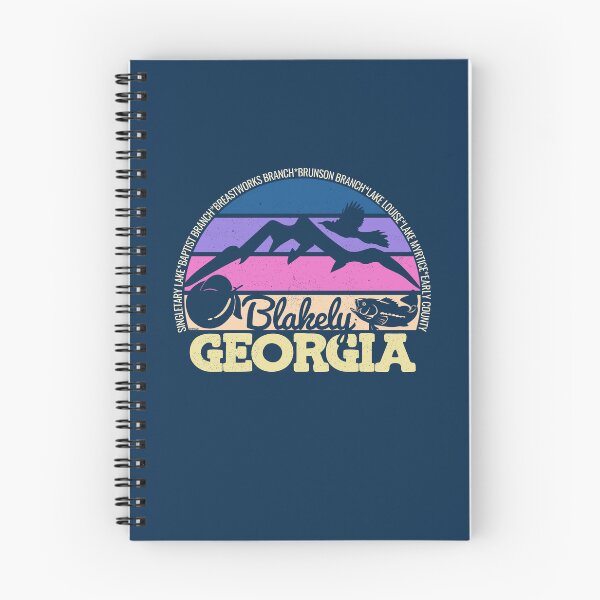 Item preview, Blakely Georgia Sunset Retro Vintage Local Pride Logo designed and sold by CRHPOD20.