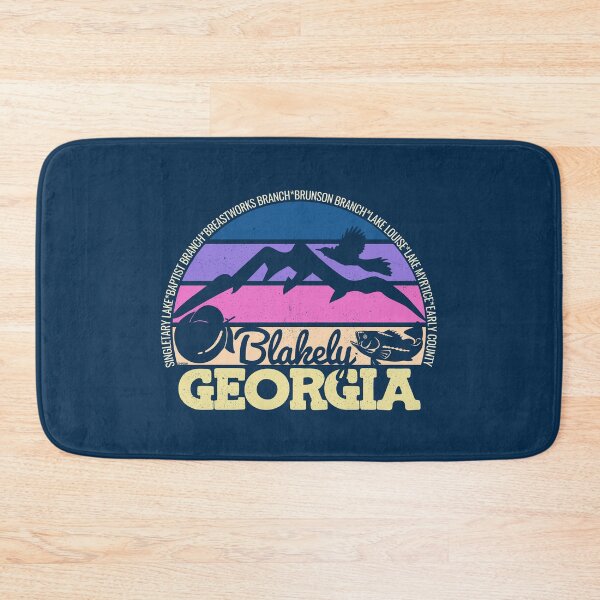 Item preview, Blakely Georgia Sunset Retro Vintage Local Pride Logo designed and sold by CRHPOD20.