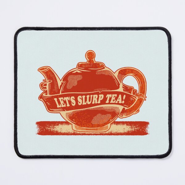 Item preview, Drinking tea together Let's slurp tea designed and sold by piedaydesigns.