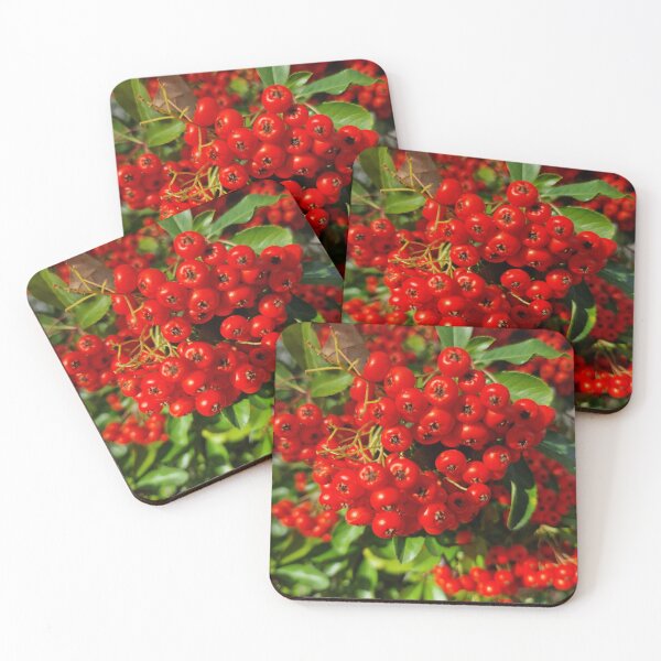 Item preview, Red Berries of Scarlet Firethorn, Green Leaves I. designed and sold by Gaboro.